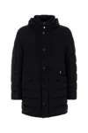 Moorer Midnight Blue Nylon Blend Calandri Down Jacket In Blue