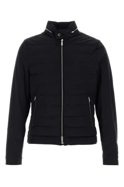 MOORER MIDNIGHT BLUE NYLON BLEND FILIPPO DOWN JACKET