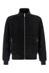 Moorer 'axten' Reversible Bomber Jacket In Blu