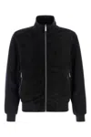 Moorer 'axten' Reversible Bomber Jacket In Blue