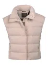Moorer Mily-os Padded Gilet In Pink