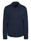 Moorer Montalcino Button-down Shirt In Blue