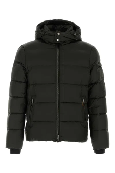 Moorer Mooring-style Down Puffer Jacket For Men In Black