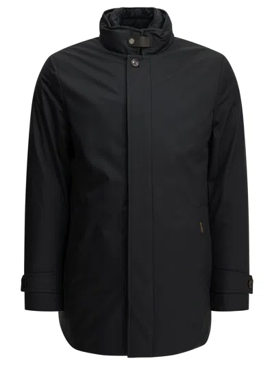 Moorer "mougi" Long Down Jacket In Black