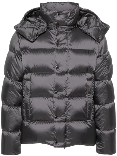 Moorer Nadir-sh Padded Jacket In Grey