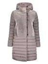 Moorer Namie Coat In Neutrals