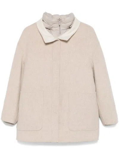 Moorer Natisha Jacket In Beige