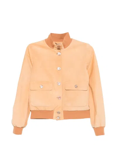 Moorer Natizza Jacket In Orange