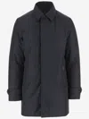 Moorer Men Navy Blue Long Jacket, M Luxury Jackets For Men Darveys In Blue