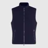 Moorer Padded Jackets With High Collar And Side Zip Pockets