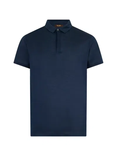 Moorer Neive Classic Short-sleeve Polo Shirt In Burgundy