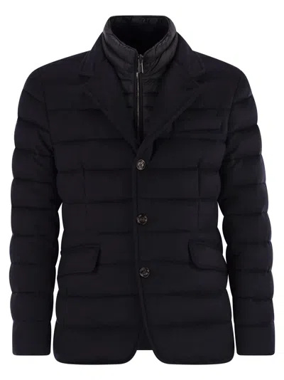 MOORER NOMOS-LS9 - JACKET-STYLE DOWN JACKET