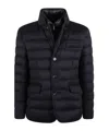Moorer Nomos-ls9 - Jacket-style Down Jacket In Black