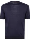 Moorer Crew Neck Short Sleeves Sweater