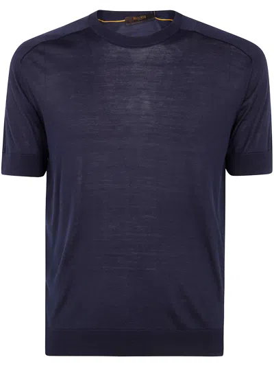 MOORER MOORER NORRIS SHORT SLEEVES SWEATER