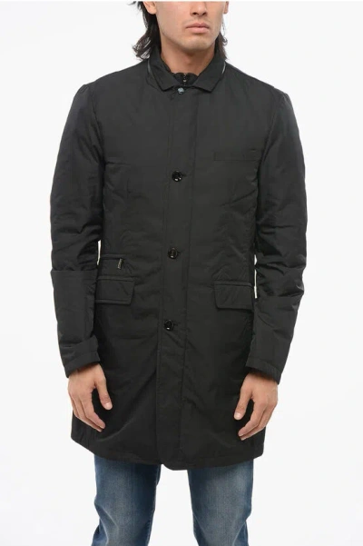 Moorer Nylon Shinjuku Down Jacket With Inner Removable Vest