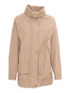 Moorer Olinda-wco Jacket In Brown