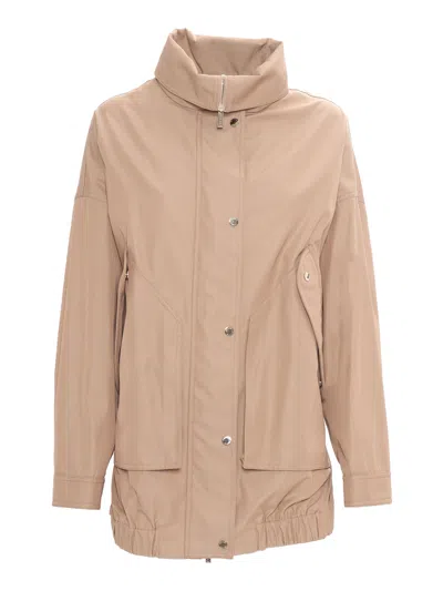Moorer Olinda-wco Jacket In Nude