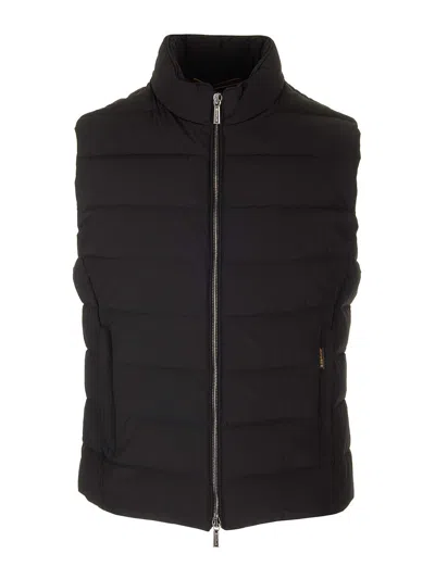Moorer Oliver Kn Sleeveless Down Jacket In Multi