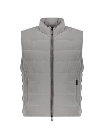 Moorer Oliver-os Paddedgilet In Gray