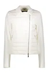Moorer Olivia-kn Padded Jacket In White