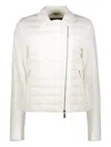 Moorer Olivia-kn Padded Jacket In White