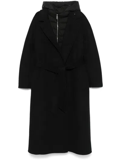 Moorer Olivie Coat In Black