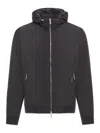 Moorer Oniro-stp Bomber Jacket In Black