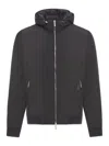 Moorer Oniro-stp Bomber Jacket In Black