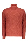 Moorer Turtleneck Sweater In Orange