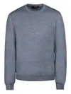 Moorer Orvieto Crew-neck Sweater In Blue