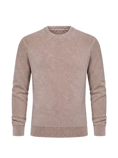 Moorer Orvieto Jacquard-weave Sweater In Pink