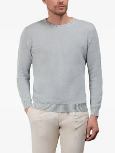 Moorer Orvieto Round-neck Sweater In Gray