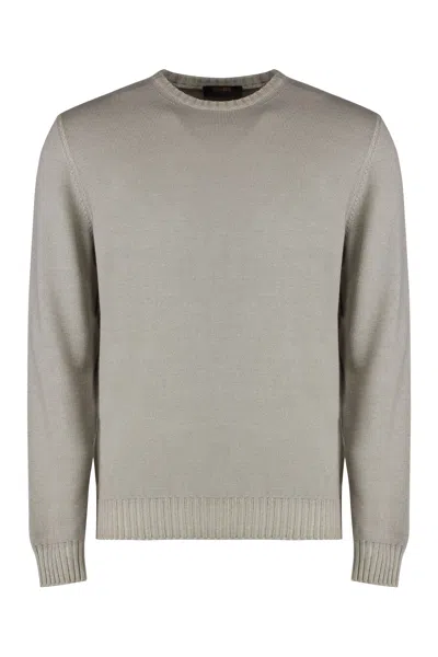 Moorer Orvieto Virgin Wool Sweater In Gray