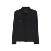 Moorer Buttoned Pocket Jacket In Black