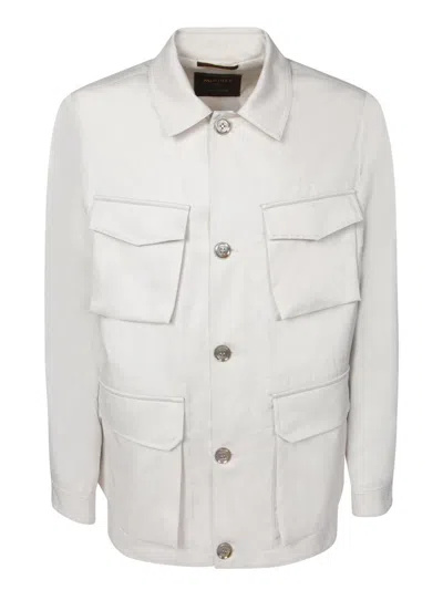Moorer Outerwear In Blue