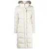 Moorer Zagara Padded Down Feather Jacket In Neutral