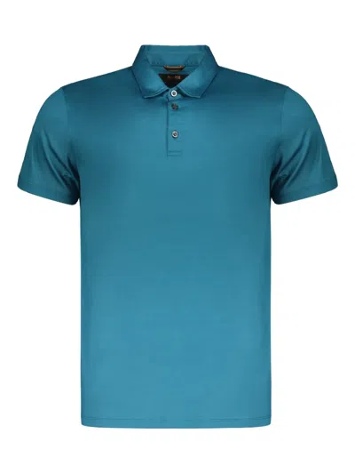 MOORER PACHINO COTTON POLO SHIRT