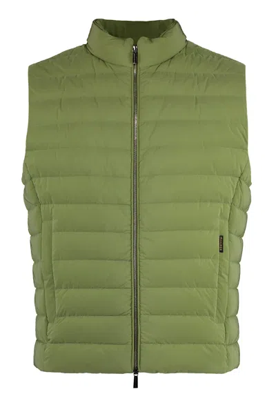 Moorer Padded Bodywarmer In Green