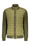 Moorer Quilted-design Jacket In Green