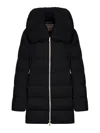 Moorer Padded Coat In Negro
