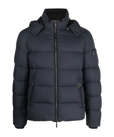 MOORER MOORER BRETT-SKT BOMBER JACKET