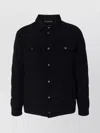 Moorer Padded Down Jacket Featuring Multiple Pockets In Black