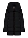 Moorer Dorado-fur-ls9 Flannel Jacket In Black