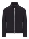 Moorer Filippo-kn Padded Jacket In Technical Fabric In Blue