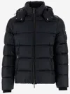Moorer Long-sleeved Cotton Jacket In Black