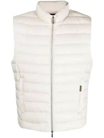 MOORER PADDED ZIP-UP GILET