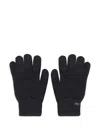 Moorer Palm-insert Cashmere Gloves In Black