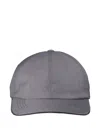 Moorer Panelled Baseball Hat In Gray