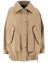Moorer Olinda-wco Jacket In Cammello